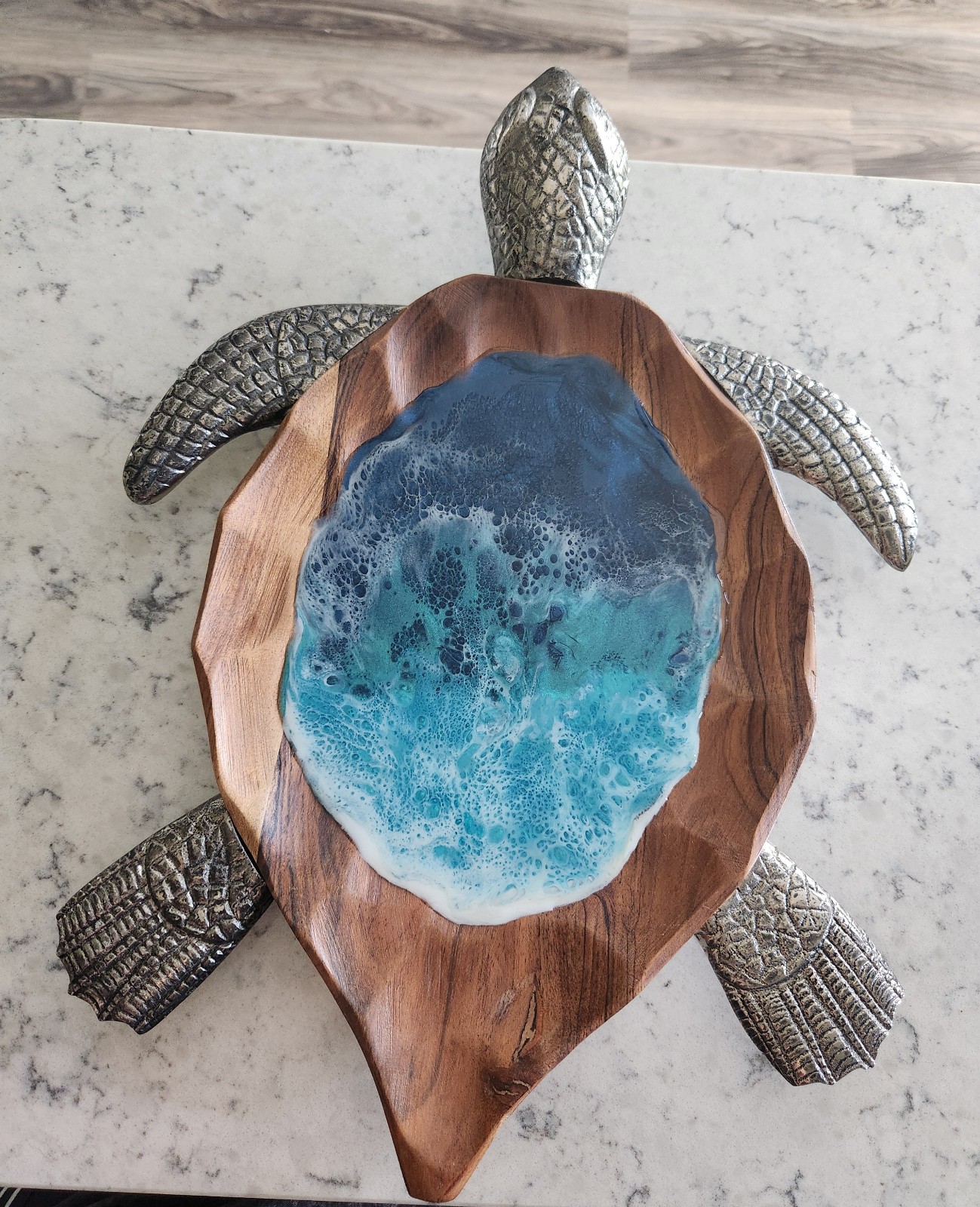Sea Turtle Ocean Tray Handmade