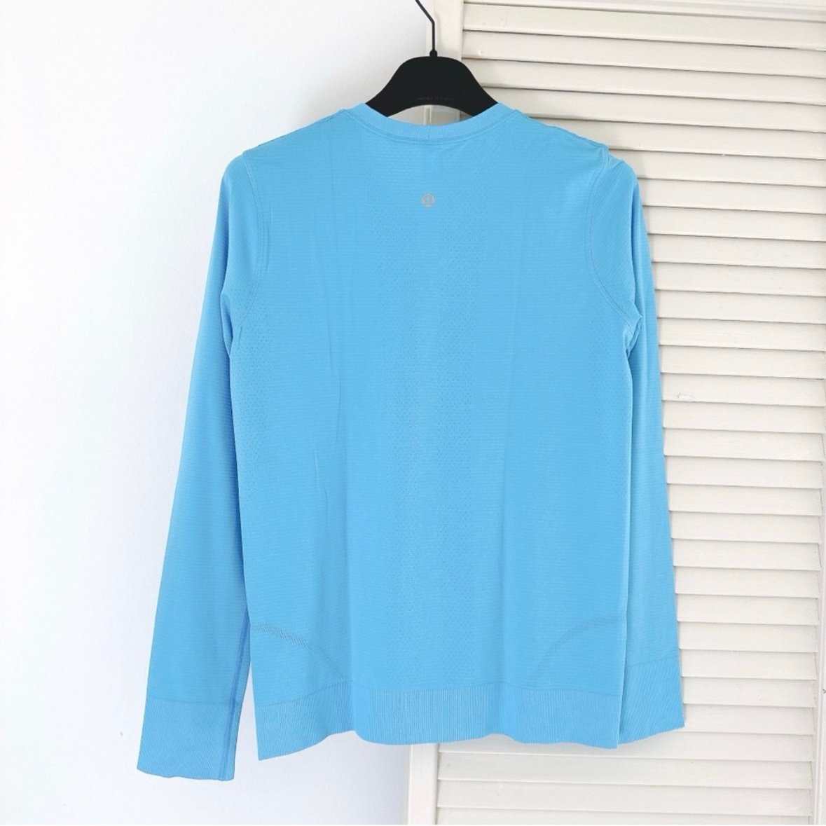 NWOT Lululemon Swiftly Tech Long Sleeve Tee Shirt Top sz 4 Kayak Blue KYBL