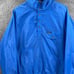 Eddie Bauer Windbreaker Pullover Mens Med Vintage Jacket 1/4 Snap Buttons Rain
