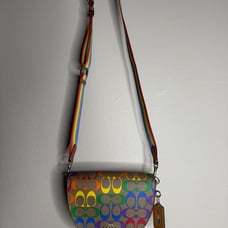 Coach Ellen Rainbow Crossbody