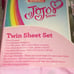 NWT Nickelodeon Jojo Siwa twin sheet set