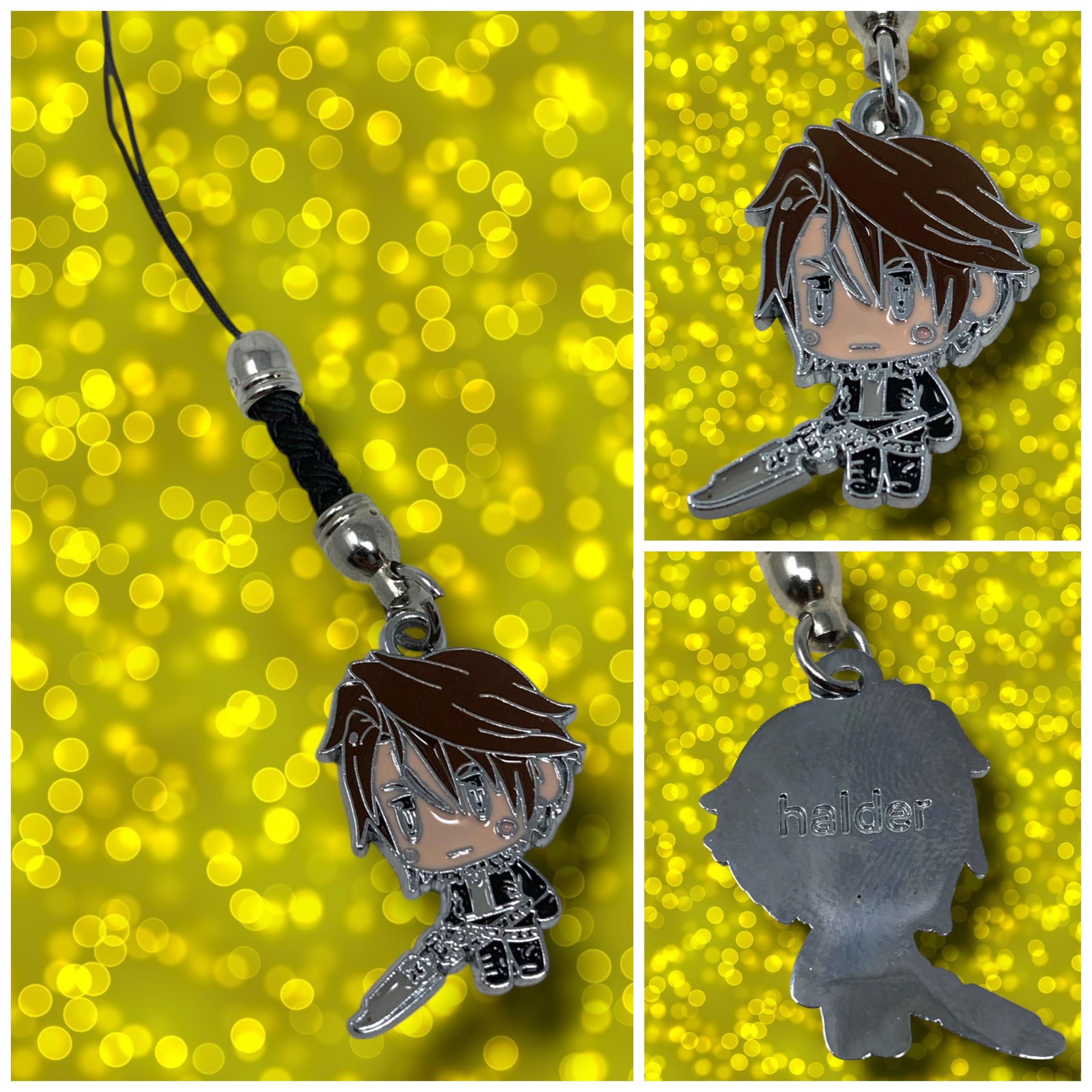 Squall Leonhart Kingdom Hearts Avatar Mascot Strap Charm Final Fantasy VIII 8