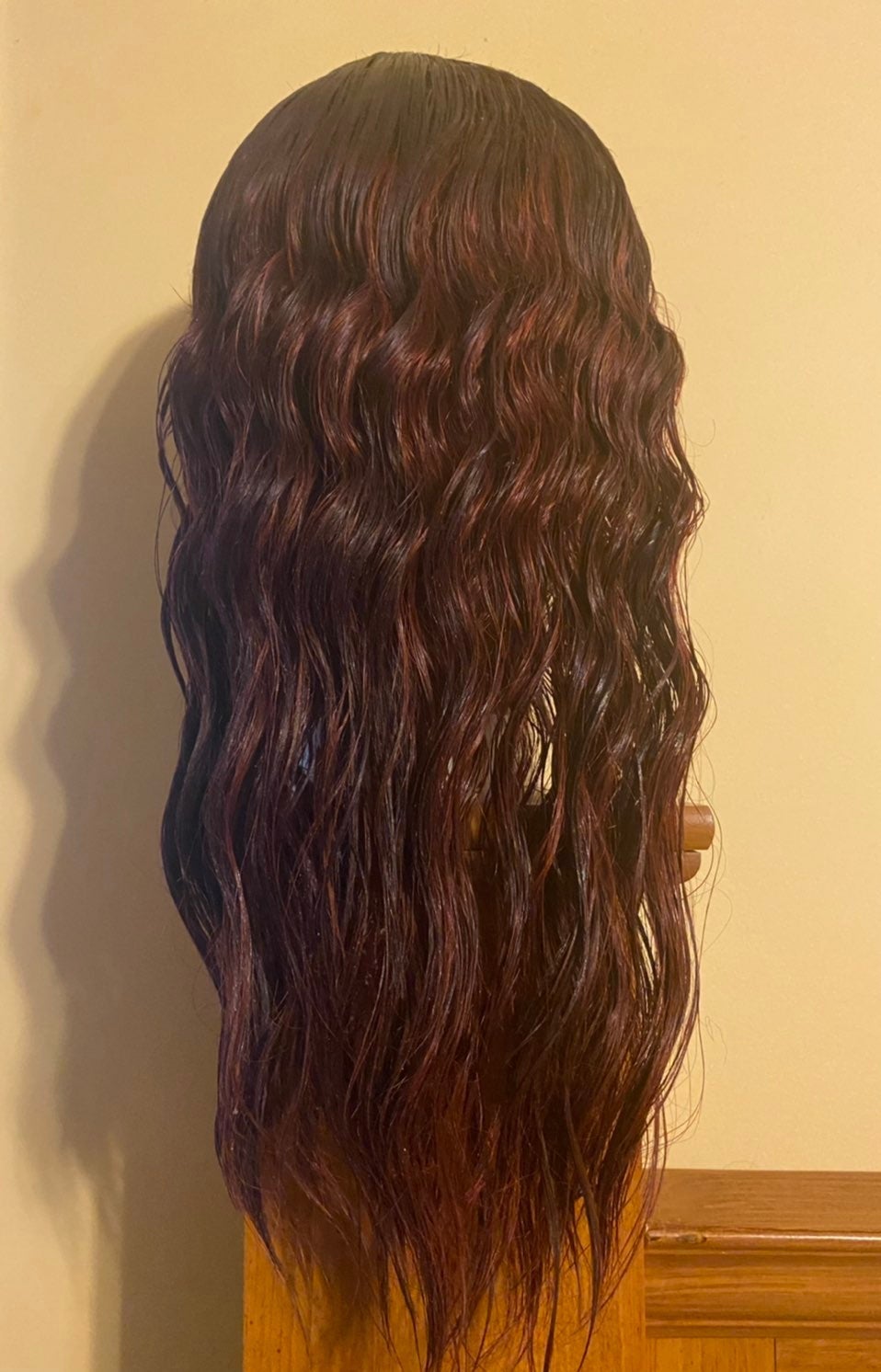 lace front blended wig