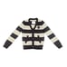 Abercrombie and Fitch New York Wool Cashmere Striped Cardigan Sweater Preppy Top