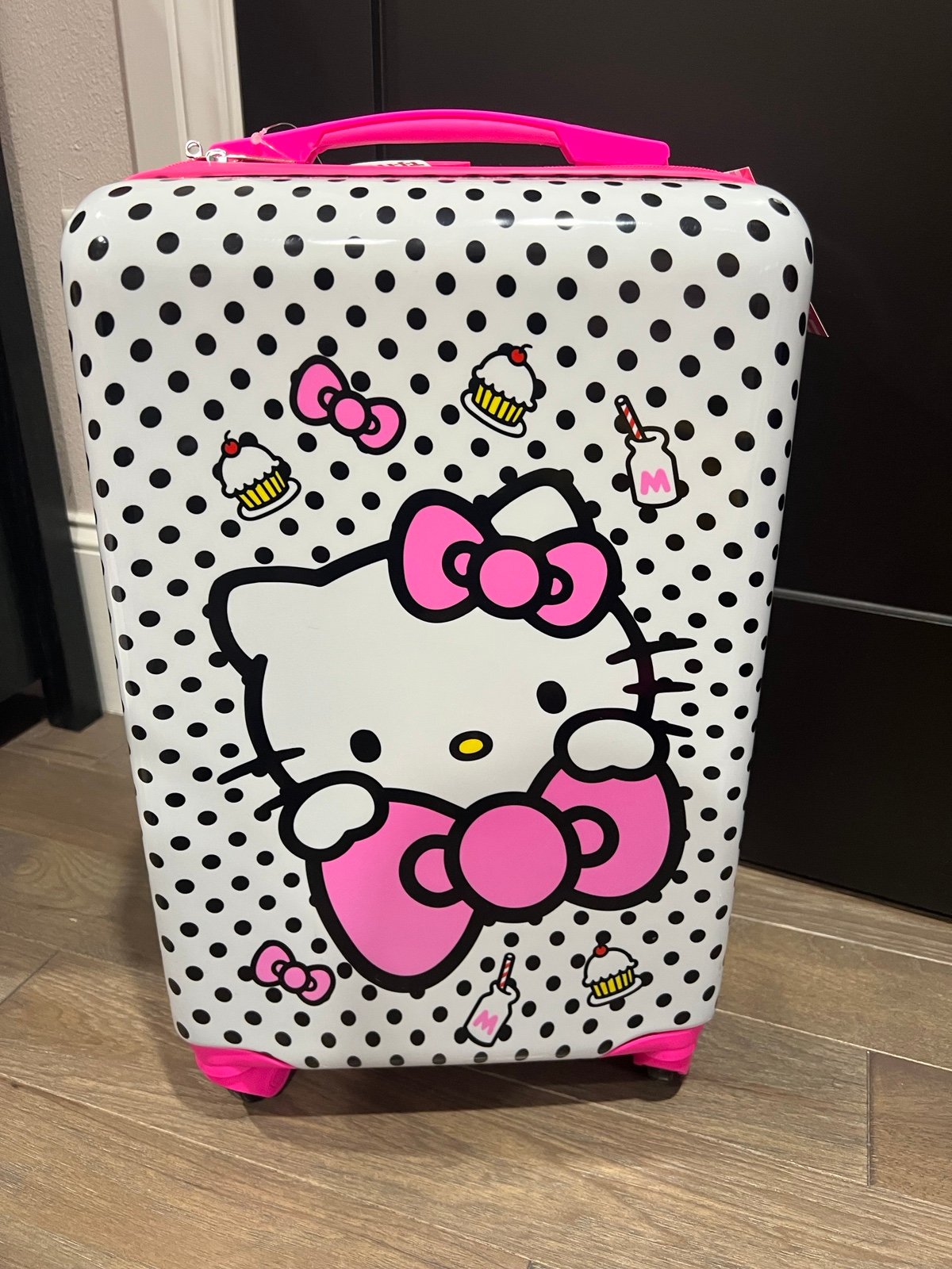 Hello Kitty Carry On Suitcase-pink