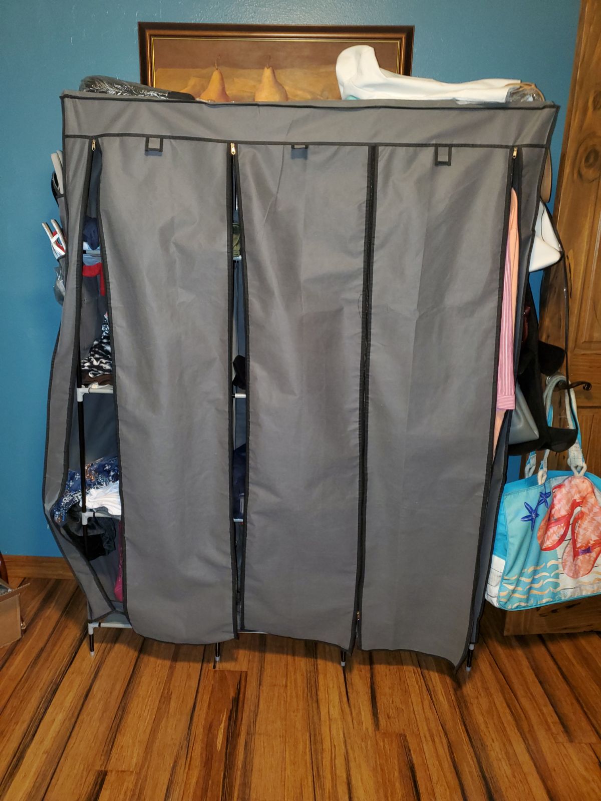 pop up closet for clothes and shoes