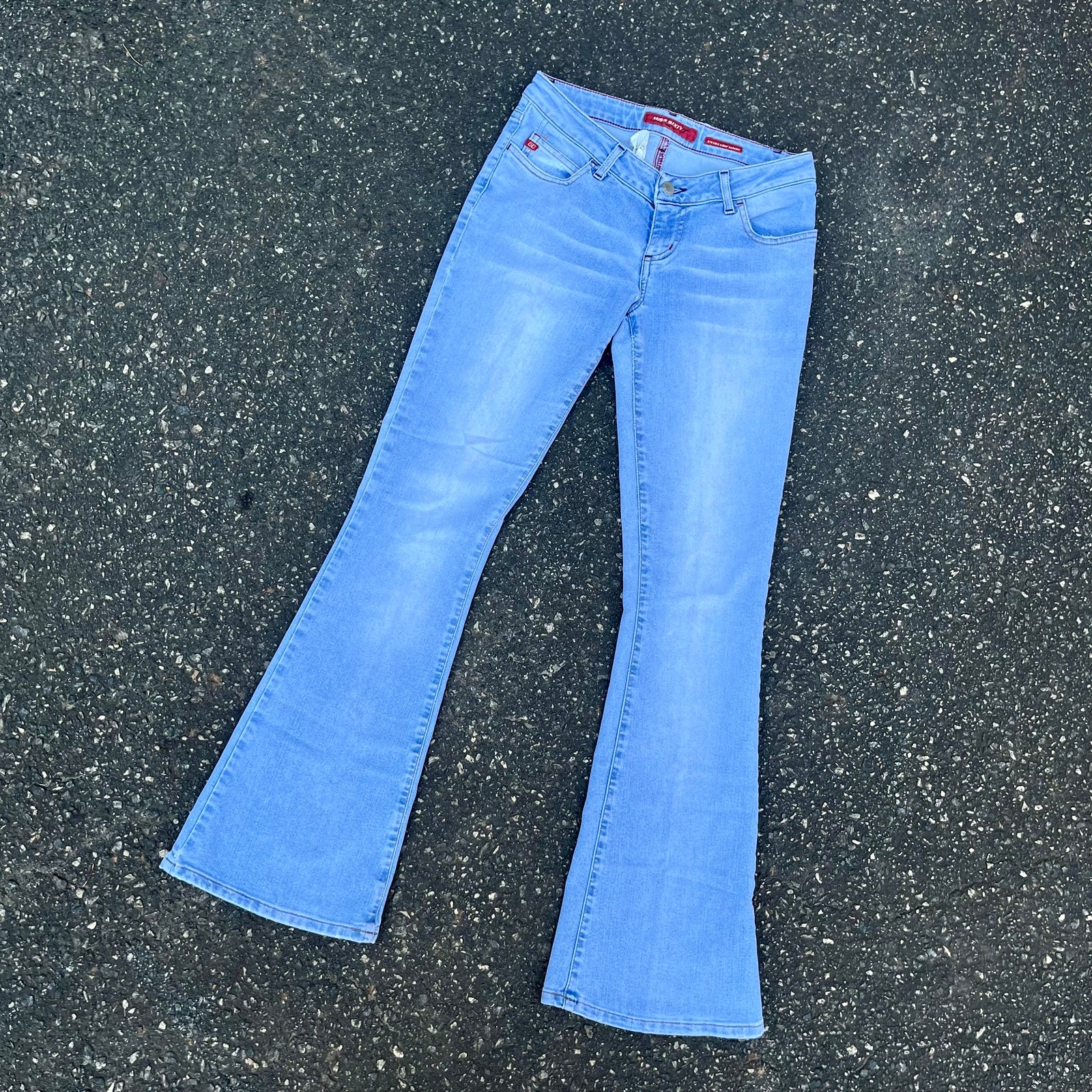 00s Miss Sixty super low rise flare jeans. Italy