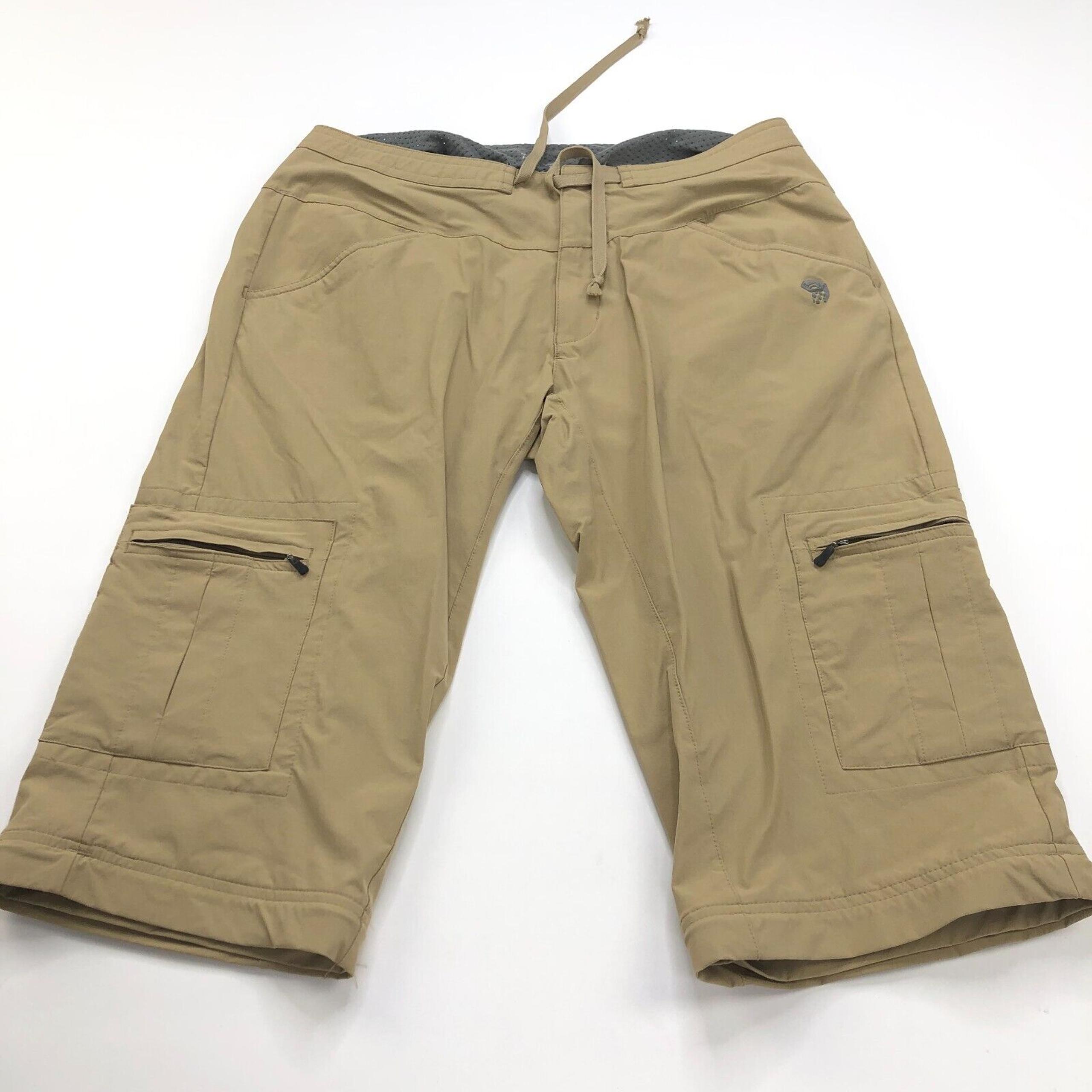 Mountain Hardwear Convertible Zip Off 10 (Fit 32W) Nylon Pants 17" Short MISSING