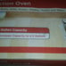 Ewave glass bowl convection oven