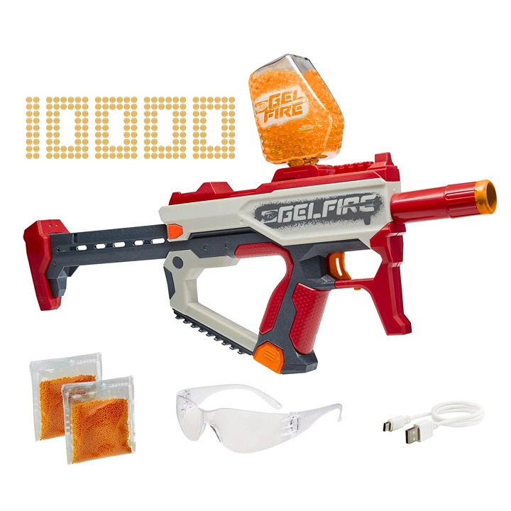 Nerf Pro Gelfire Mythic Blaster, 10,000 Gelfire Rounds