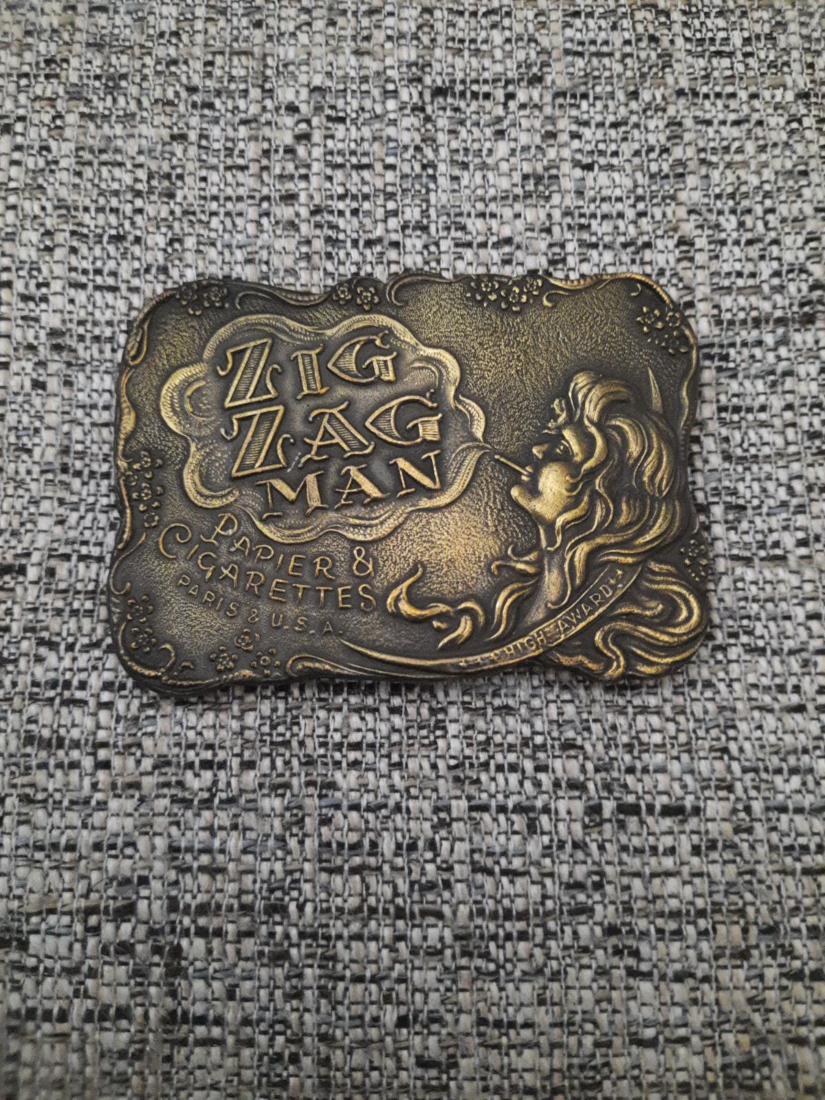 belt buckle ZIG ZAG MAN Belt buckle