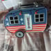 Scentsy Land of Liberty Camper Trailer Wax Warmer USA 4th of July