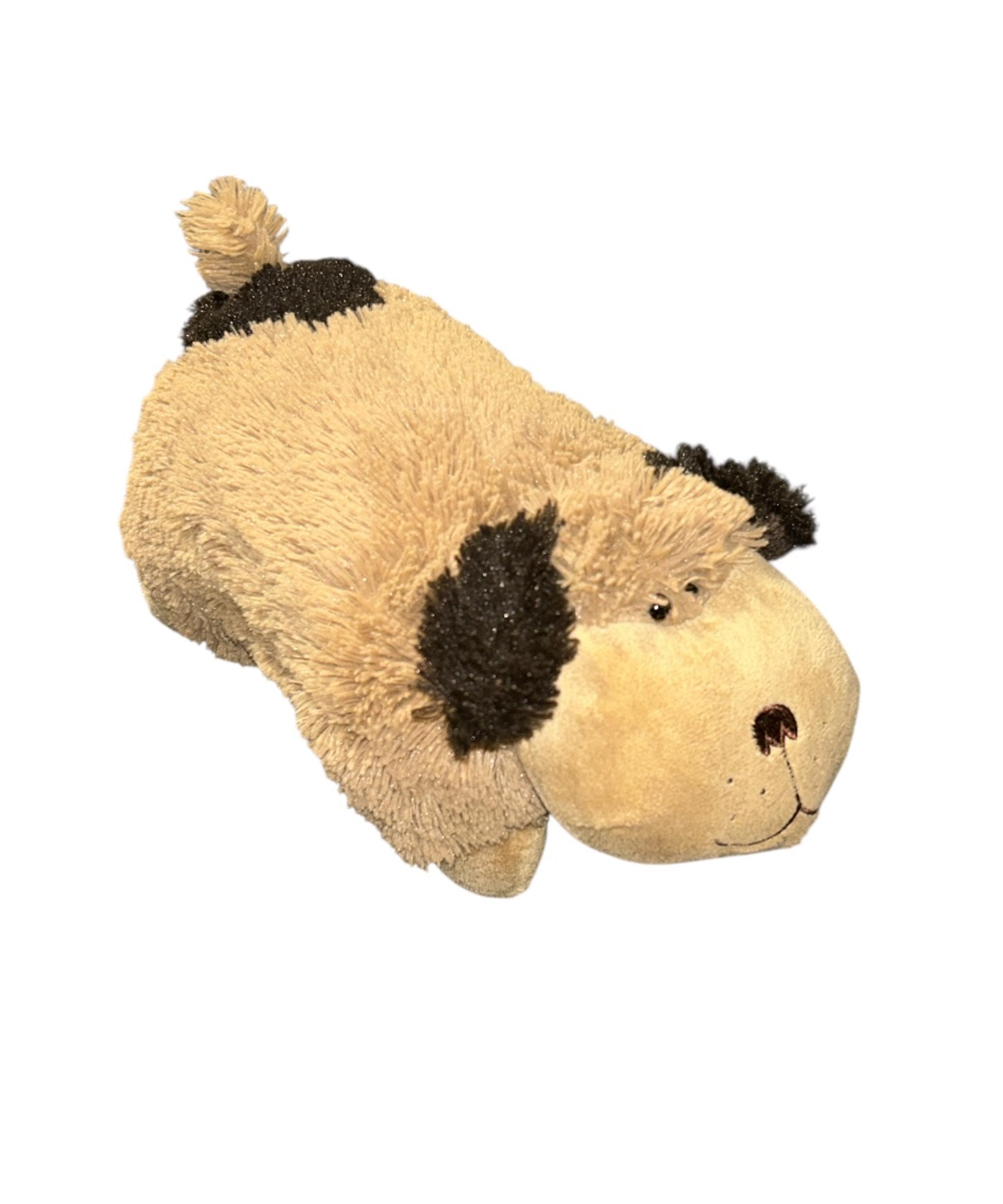 Pillow Pets Tan/Brown Dog Pillow Pet Pee Wees 2010