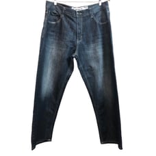 Vintage Avirex Y2K Men’s 38 x 30 Wide Leg Denim Jeans Embroidered Pockets
