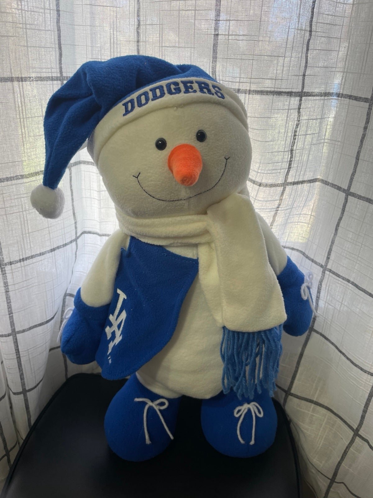 Los Angeles Dodgers The Memory Company 17 Frosty Snowman Mascot