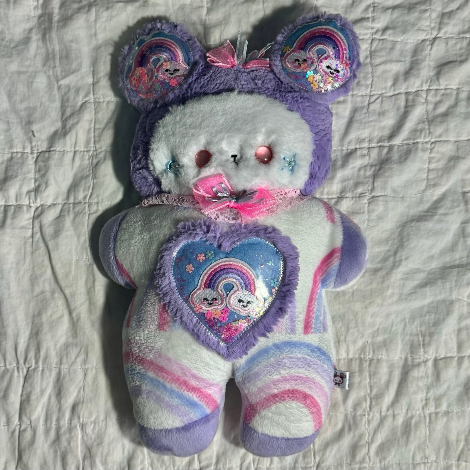 Eimy Lala Rainbow Bear Plushie