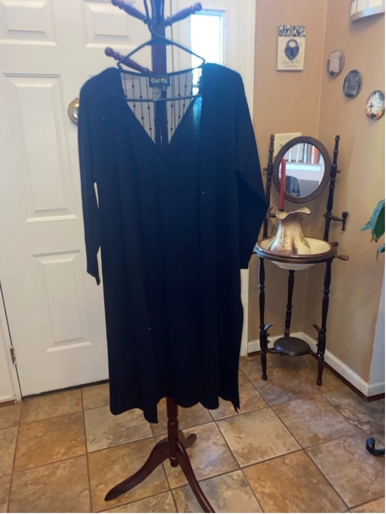 Women's Gardy Dress duster Black Size 8