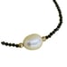 Pearl Solid 14K Gold Natural Black Spinel Bracelet Luxury Stunning Chic Trendy