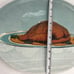 John Derian Stoneware 15in Vintage Turkey Serving Platter AA01B11014