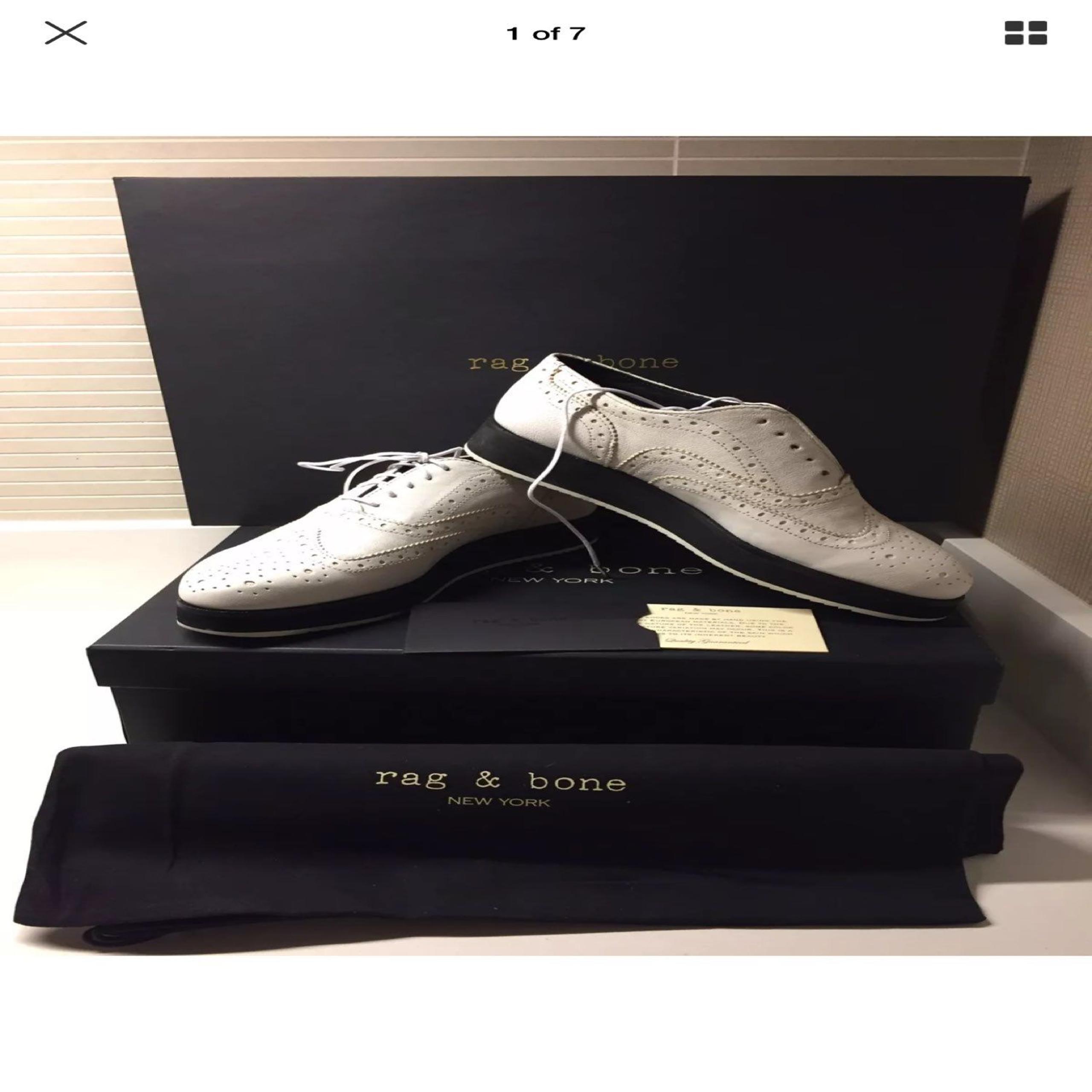 RAG and BONE UNISEX LEATHER SNEAKERS