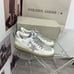 Size 5.5 -Authentic Super-Star White and Gold Leather Golden Goose Sneakers