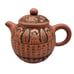Yi-xing Zisha Clay Teapot Chinese Calligraphy Hand Carved