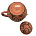 Yi-xing Zisha Clay Teapot Chinese Calligraphy Hand Carved