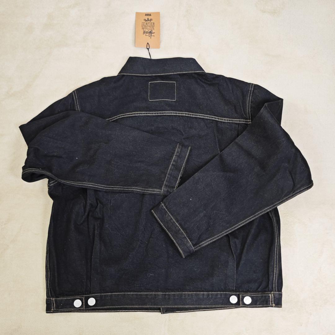 Stussy x Levi's Dyed Jacquard Trucker Jacket “Black” Size