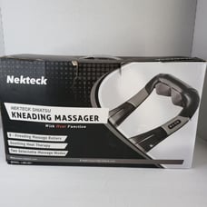 Nekteck Shiatsu Neck and Back Massager with Soothing Heat Electric Deep Tissue