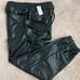 Express Faux Leather Joggers XS Petite