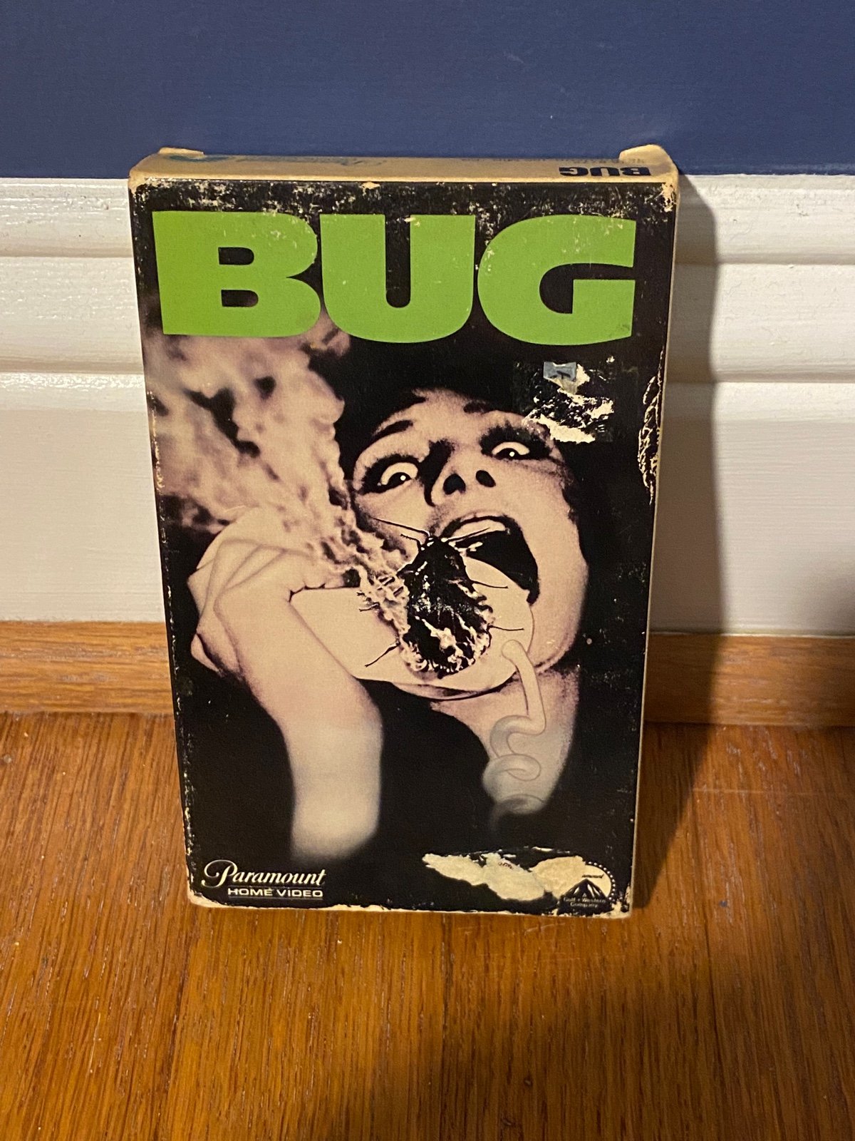 Rare Original Horror Film “BUG” Beta Betamax Tape Not VHS 1986 Short Box