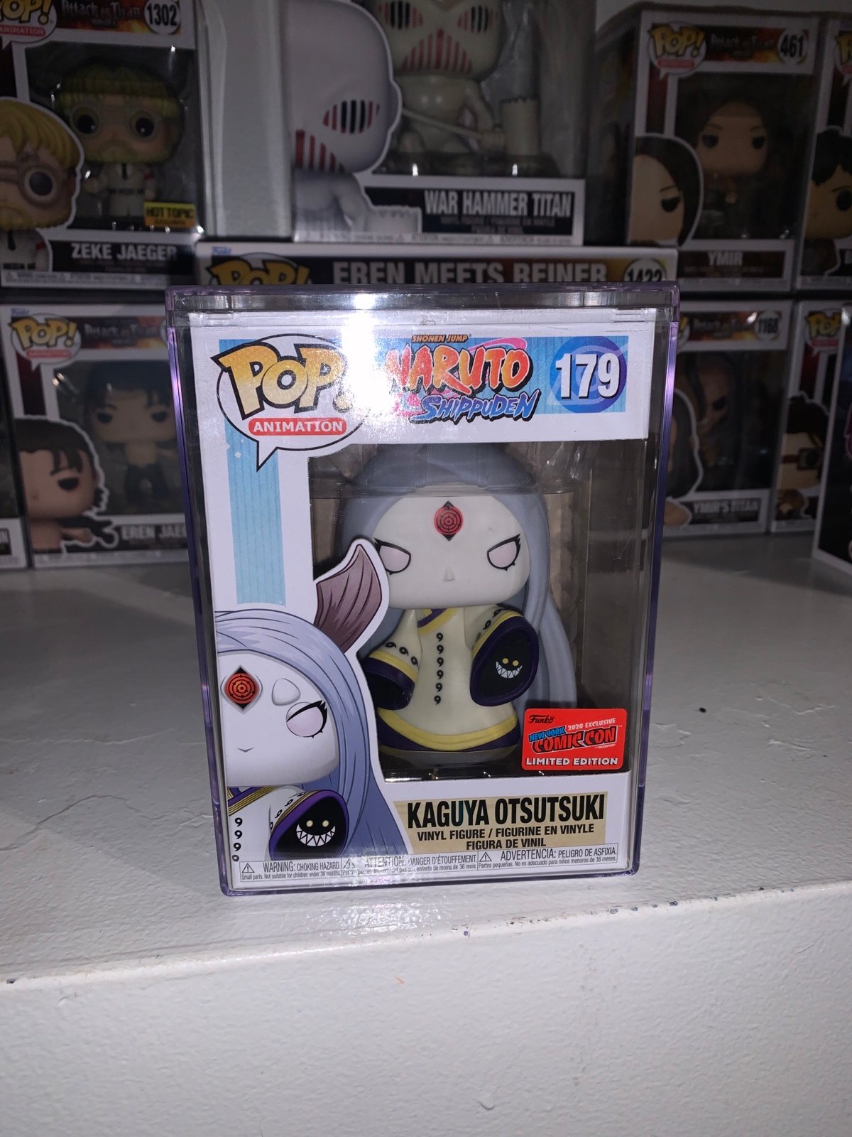 kaguya otsutsuki comic con funko (read disc)