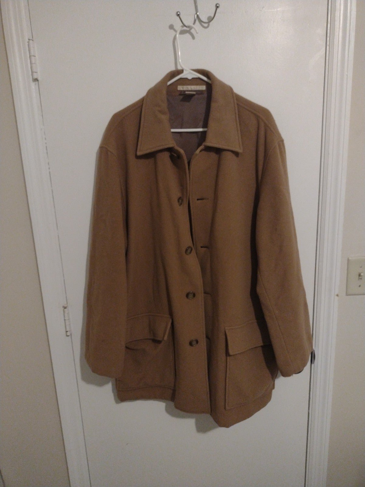 perry ellis wool coat