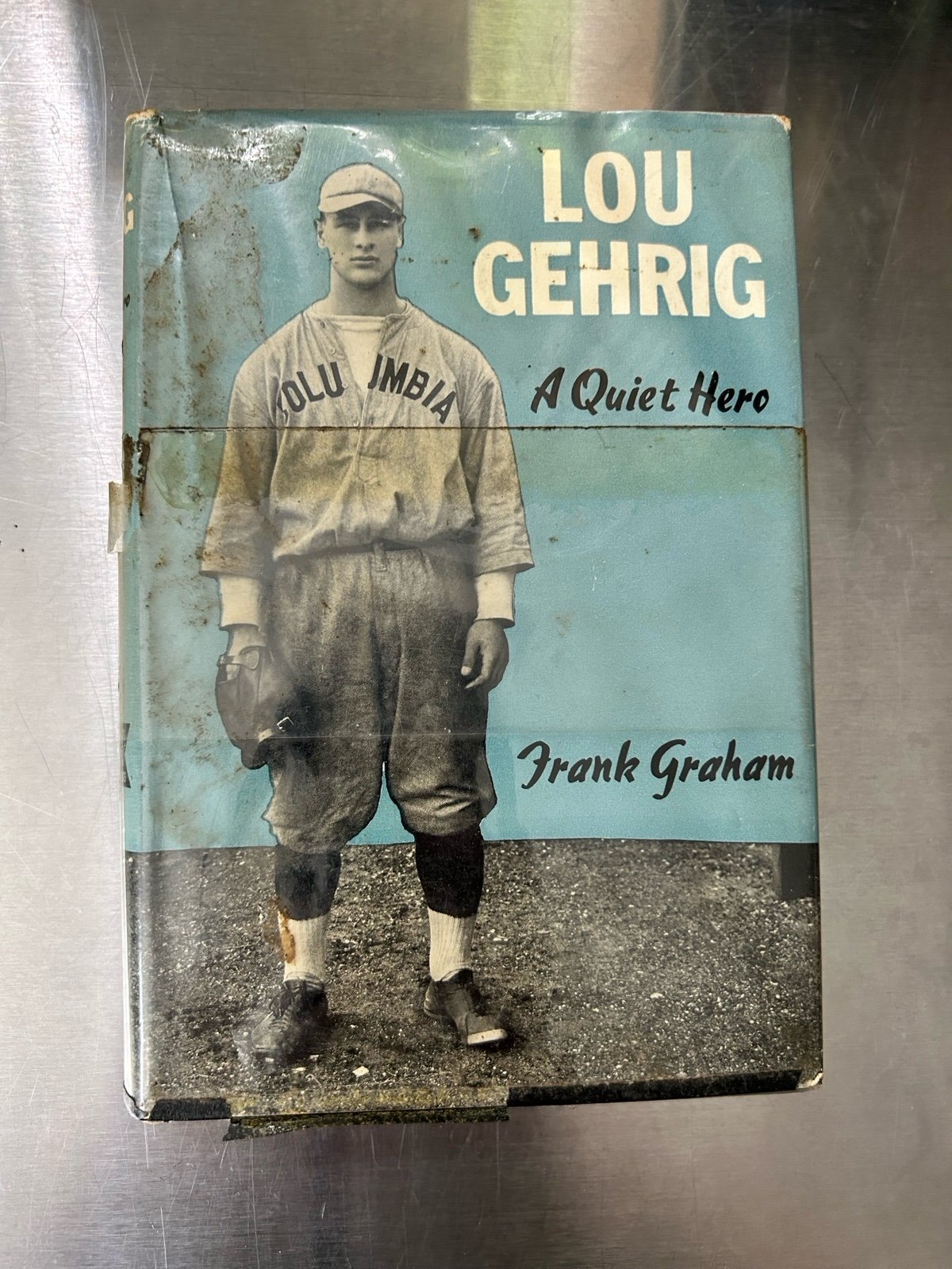 Lou Gehrig: A Quiet Hero 1942 23rd Impression Hardcover Library Bound