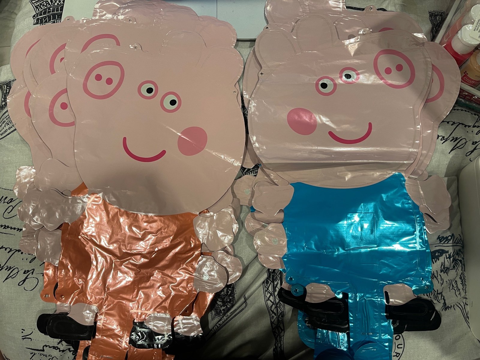 Peppa pig balloons bundle