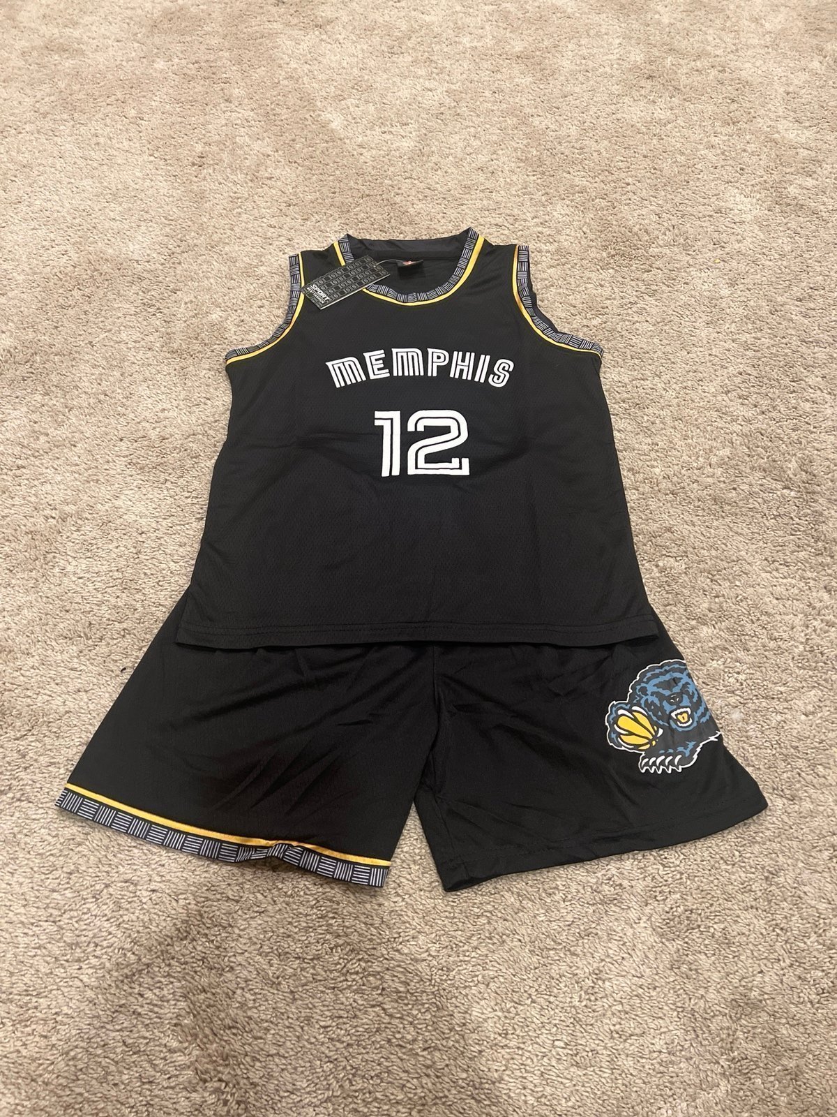 Ja Morant Grizzlies Youth XL Jersey & Shorts