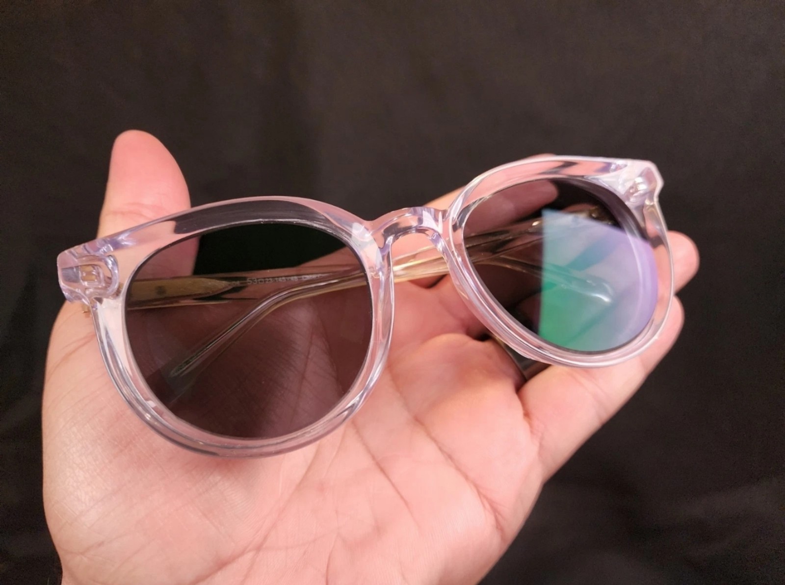 Respec Designer Eye Glasses (Frames Only) CLEAR Lite Pink FRAMES NEW