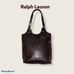 RALPH LAUREN SOFT LEATHER BUCKET BAG