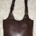 RALPH LAUREN SOFT LEATHER BUCKET BAG