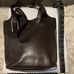 RALPH LAUREN SOFT LEATHER BUCKET BAG