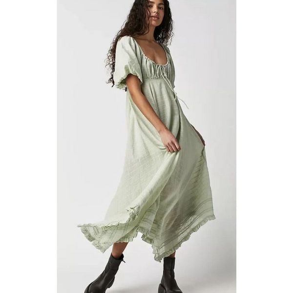 NWT Free People On My Level Maxi Dress Size XS. B-9