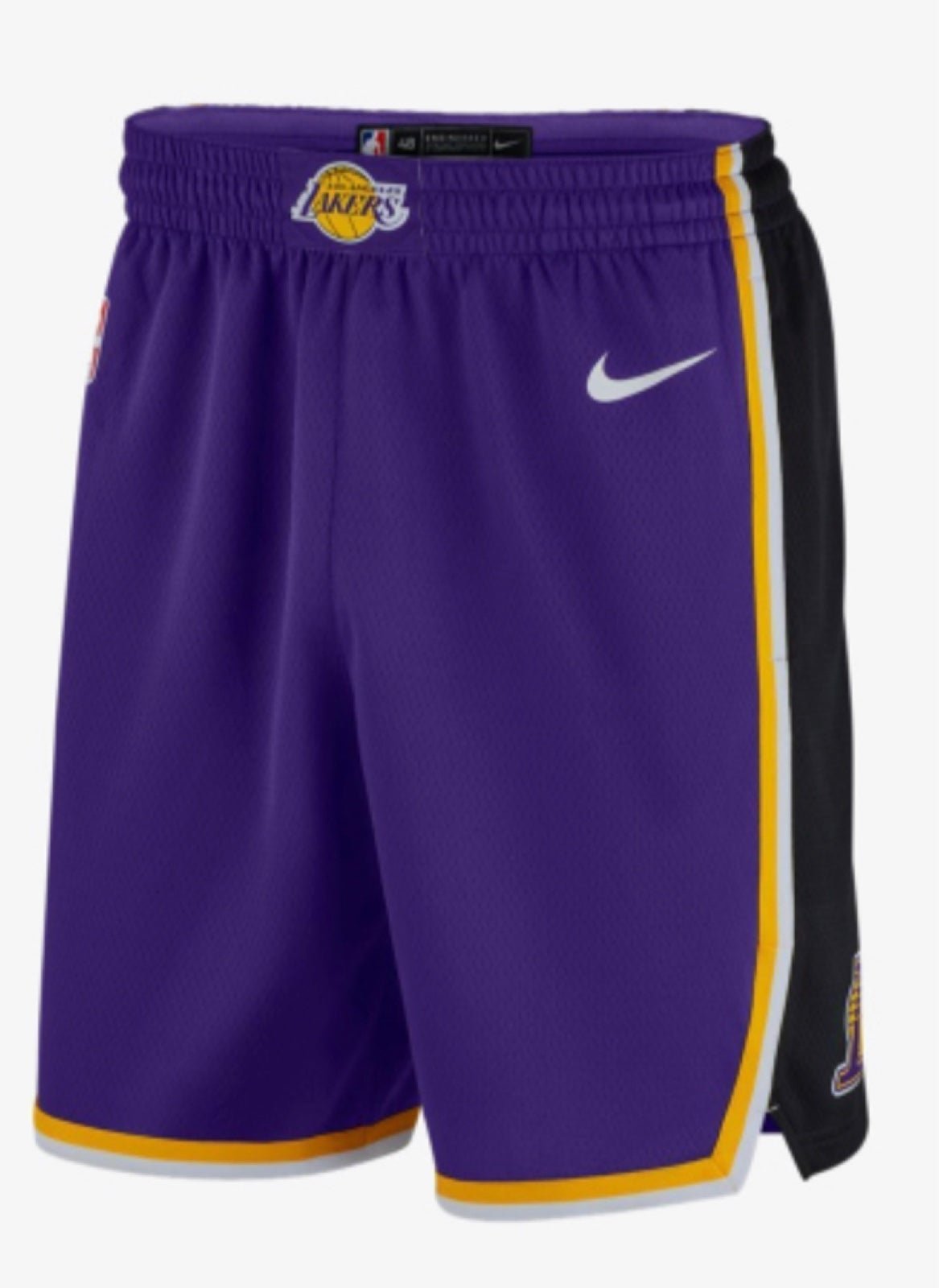 NIKE NBA LA LAKERS SWINGMAN MEN’S BASKETBALL SHORTS