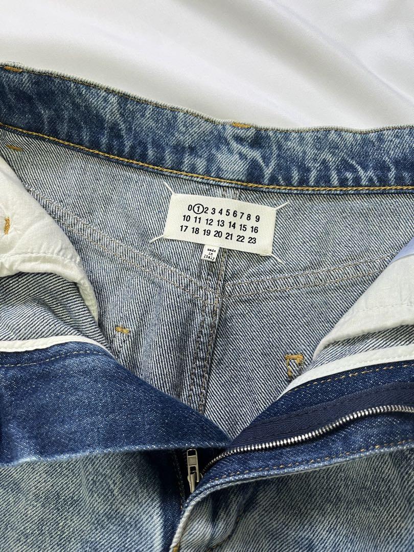 Excellent condition Margiela blue denim size 36.