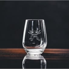 Axolotl Stemless Wine Glasses x4 Premium 15 Oz Personalize Animal Pet Gift NEW