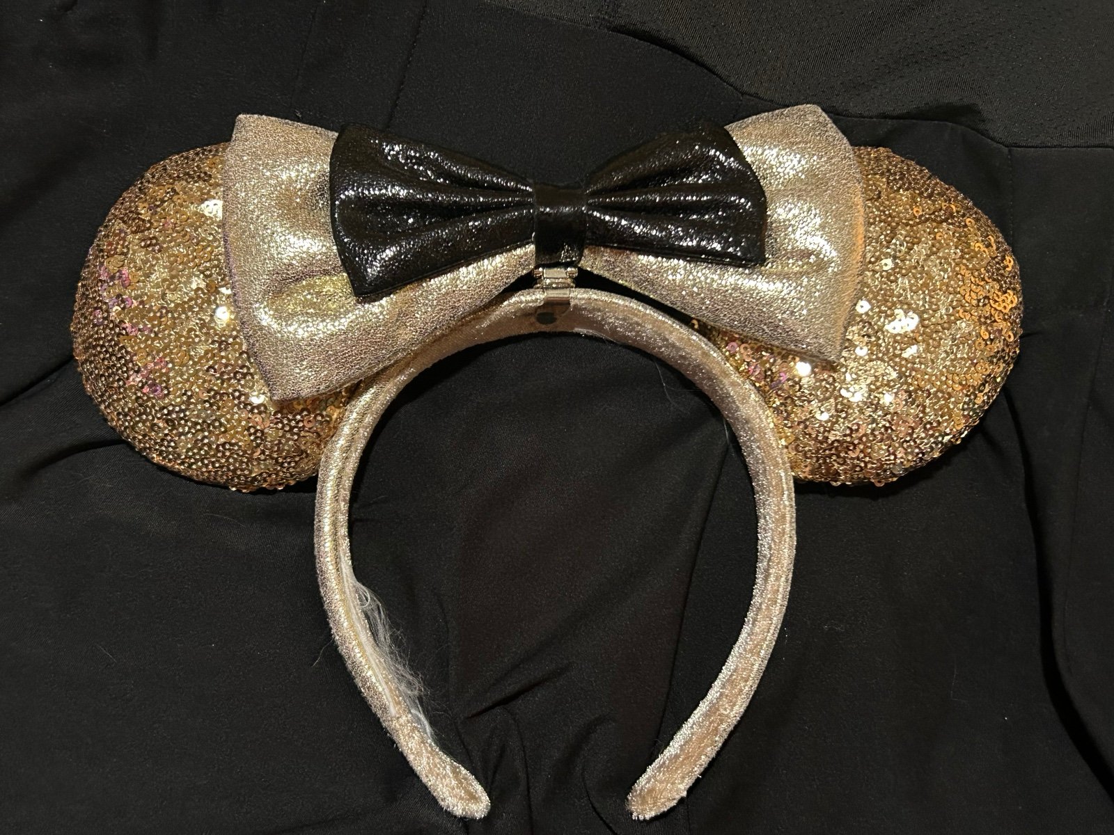 Disney 90th Mickey Birthday ears 2018 with removable bow
