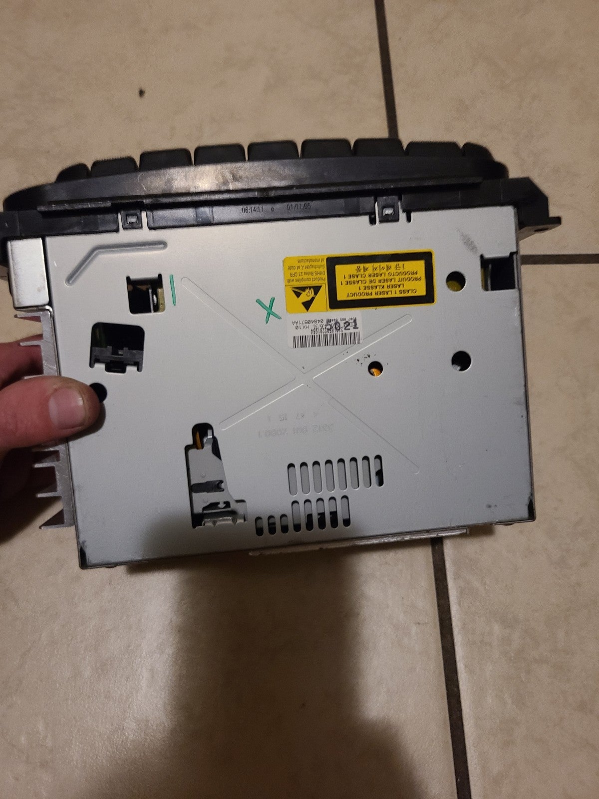 Stock radio from 2005 dodge ram 1500