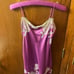 NWOT Purple Victoria’s Secret 3 Piece Lace Robe and Slip Satin Set Size S