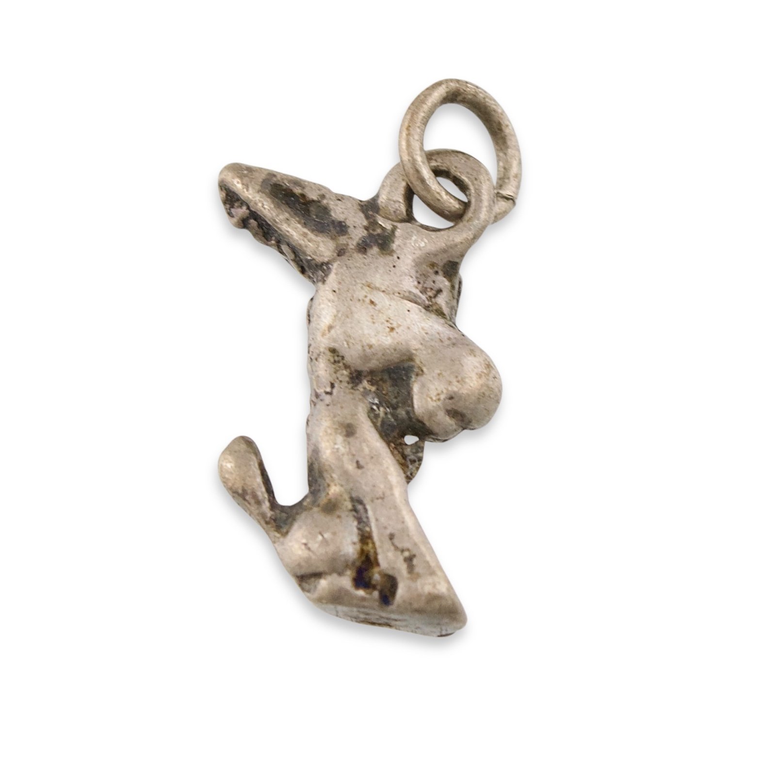 Vintage Sterling Silver Donkey Charm / Pendant