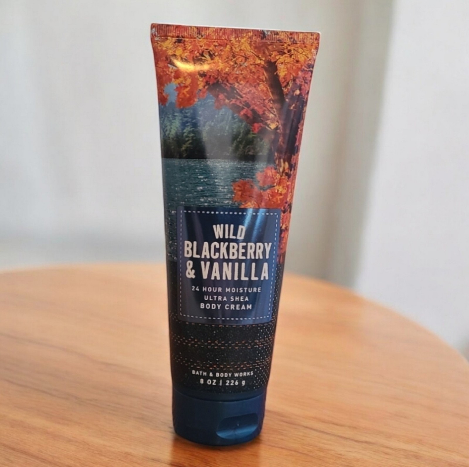 Bath & Body Works Wild Blackberry & Vanilla Ultra Shea Body Cream 8 oz. 99% full