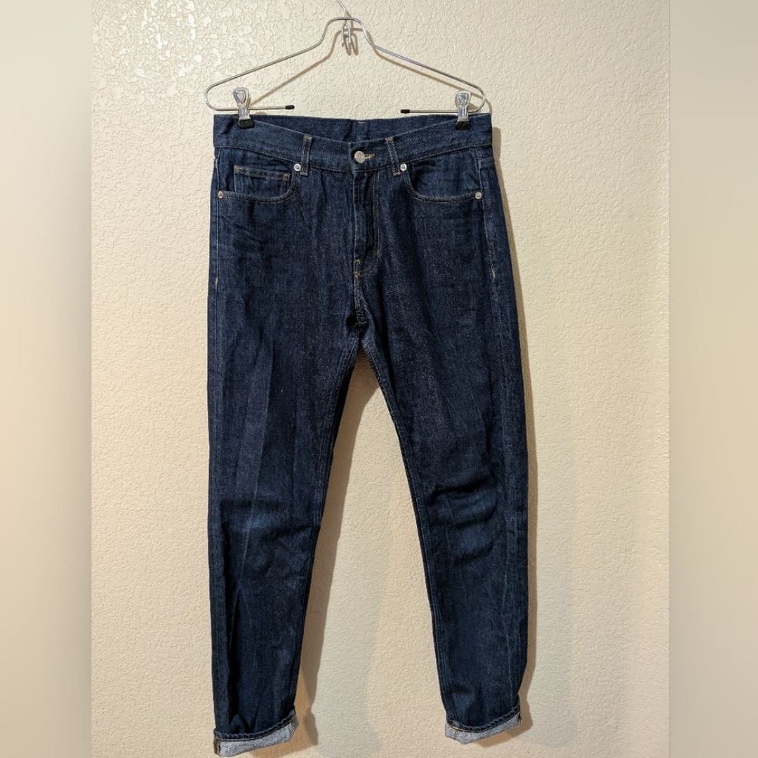 Norse Projects Men's Selvedge Slim Denim 5-Pocket Indigo Made in Italy 29 x32